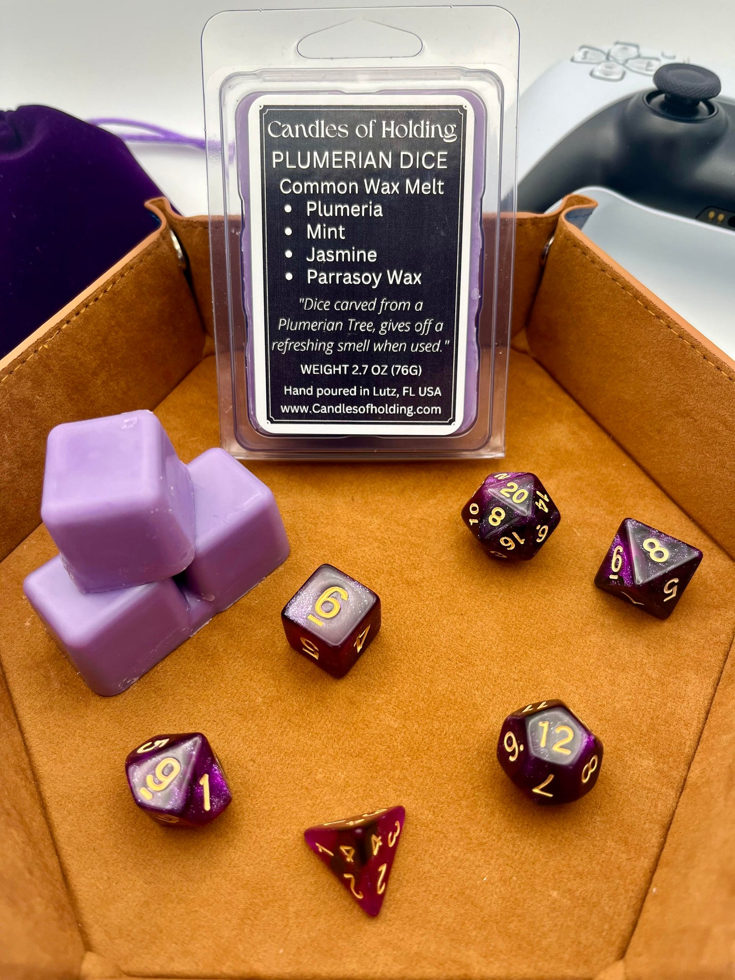 Plumerian Dice - Wax Melt